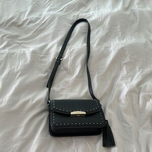Kate Spade Black Studded Crossbody Bag